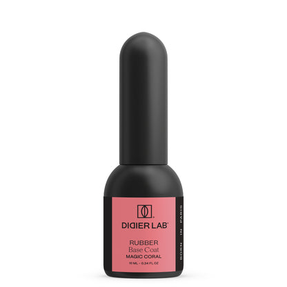 Geelilakka, Rubber base coat, magic coral, 10ml