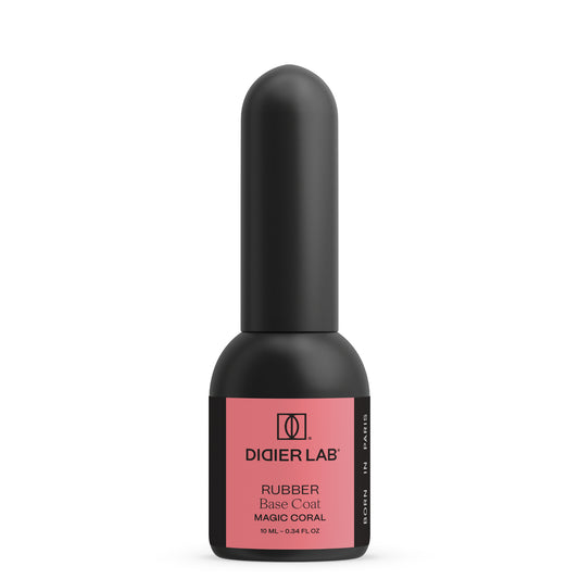 Geelilakka, Rubber base coat, magic coral, 10ml