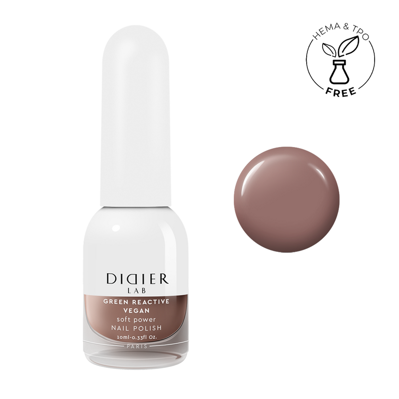 Vegaaninen kynsilakka Green reactive Didier Lab soft power 10ml