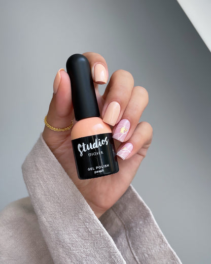 Geelilakka Peach TPO vapaa Studios Didier 8ml