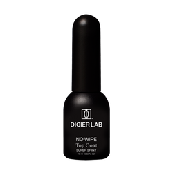 Geelipäällyslakka top coat No Wipe Super Shiny, Didier Lab, HEMA and TPO free, Clean Formula, 10 ml