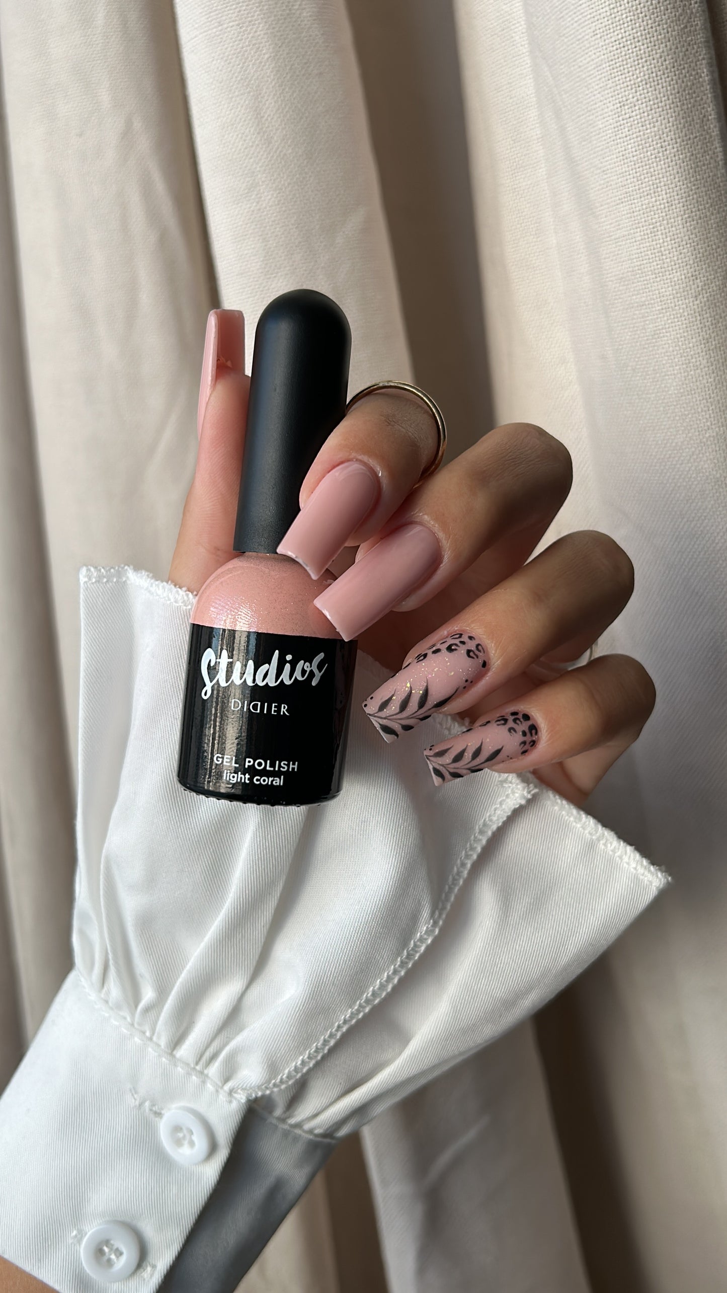 Geelilakka, Light coral, hema & tpo free, Studios Didier, 8ml