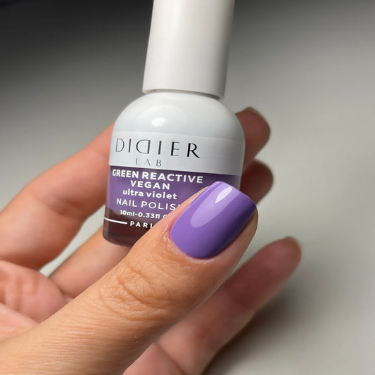Vegaaninen kynsilakka Green reactive Didier Lab ultra violet 10ml