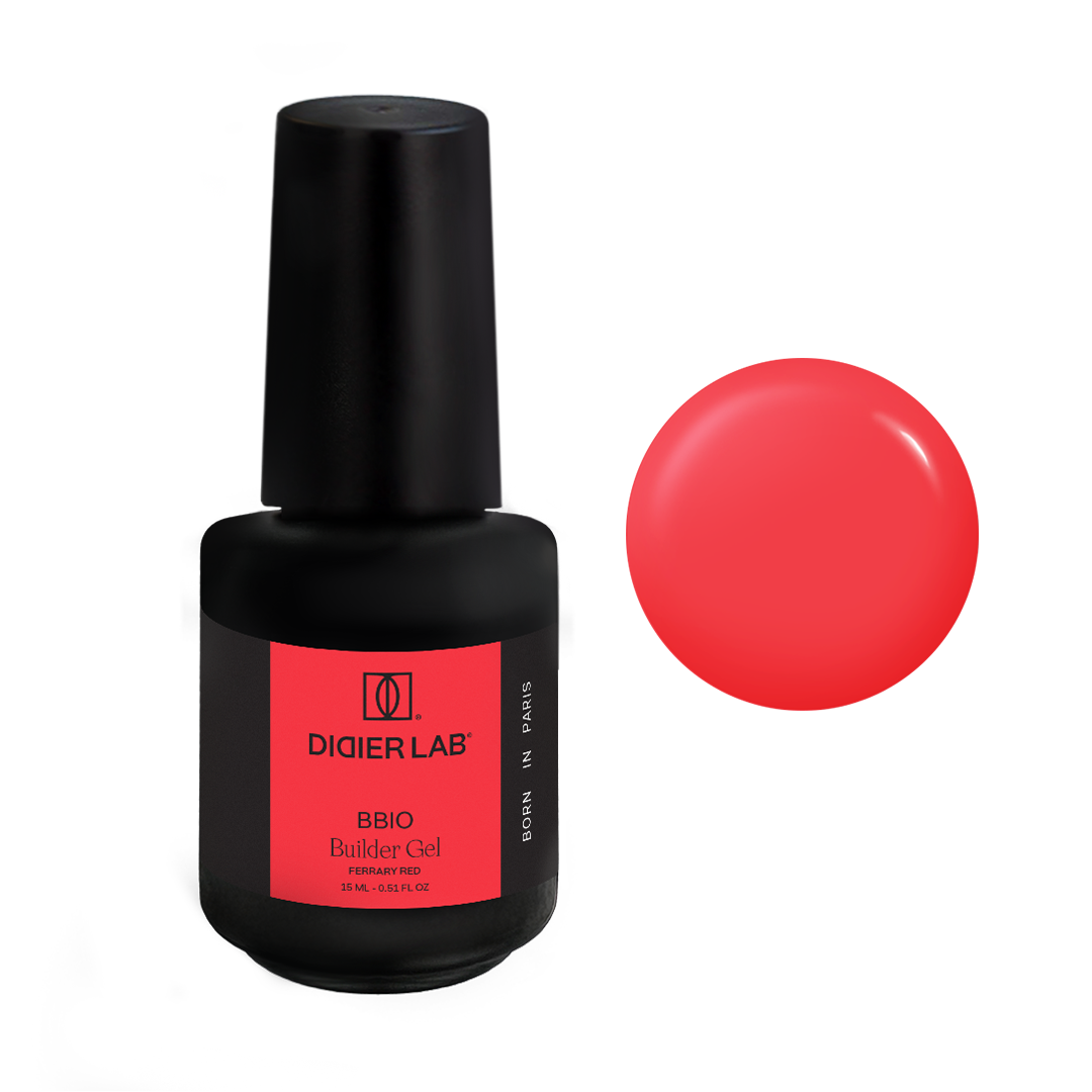 Rakennegeeli BBIO Didier Lab Ferrary Red HEMA & TPO VAPAA 15ml