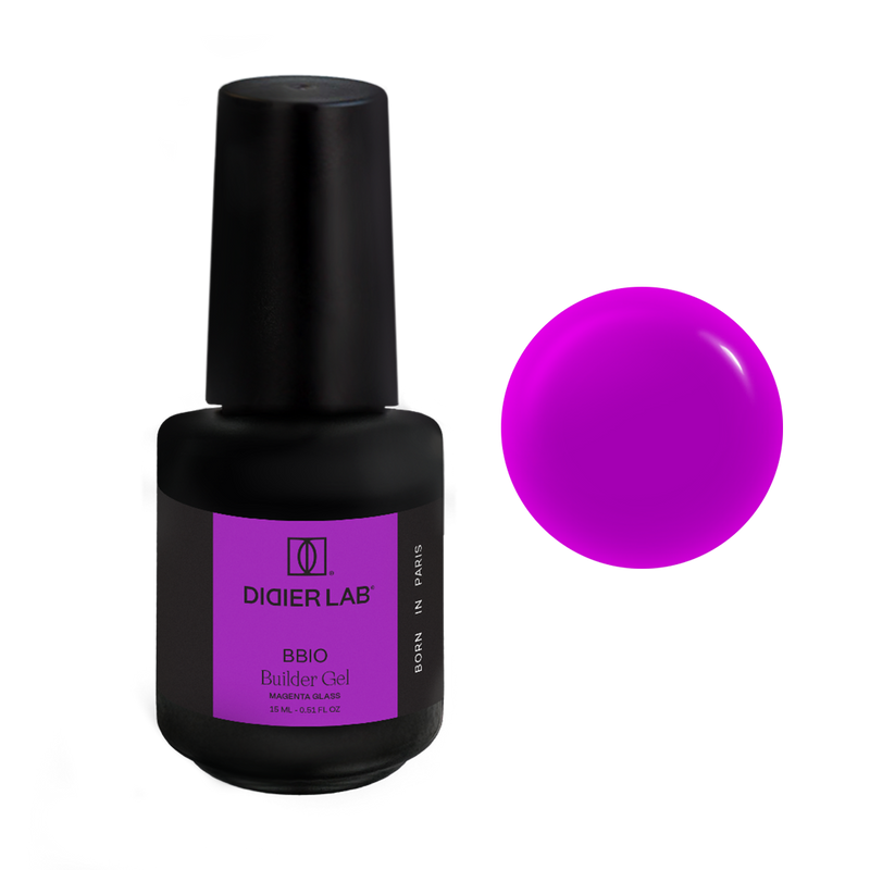 Rakennegeeli BBIO Didier Lab Magenta Glass HEMA & TPO VAPAA 15ml