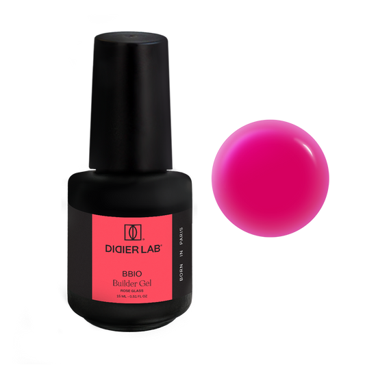 Rakennegeeli BBIO Didier Lab Rose Glass HEMA & TPO VAPAA 15ml