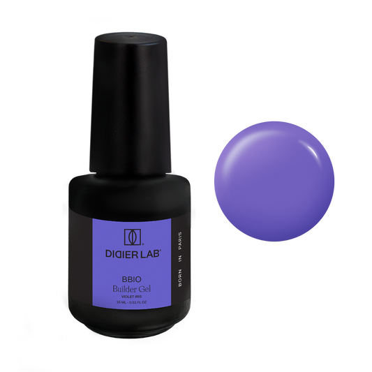 Rakennegeeli BBIO Didier Lab Violet Iris HEMA & TPO VAPAA 15ml