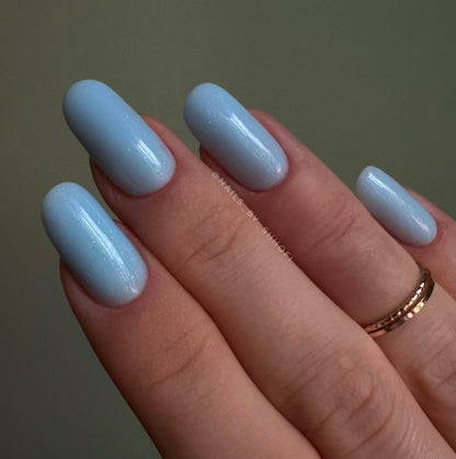 Geelilakka, Rubber base coat, dreamy sky, 10ml