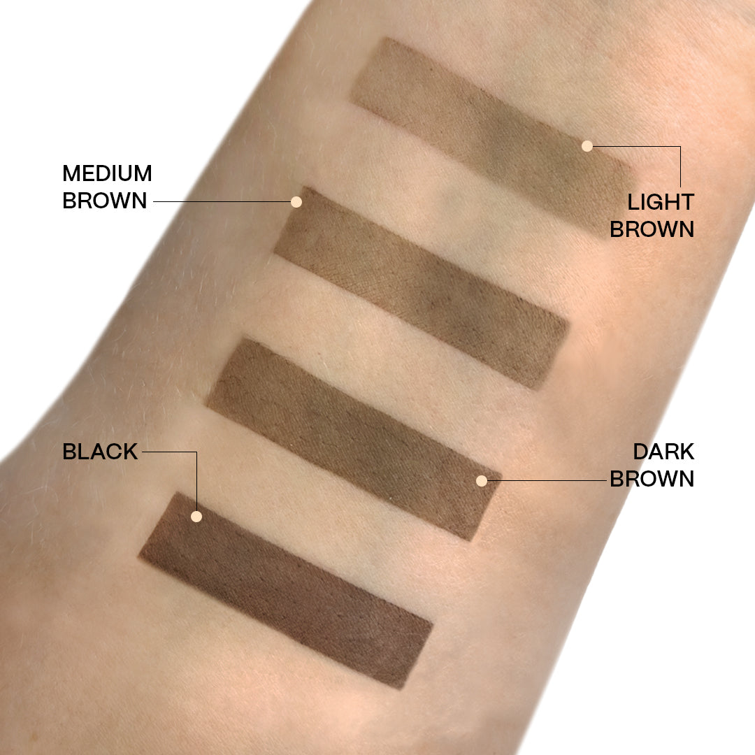 Hybridinesteväri kulmille ja ripsille – ravitseva värjäyspakkaus, 2x7ml