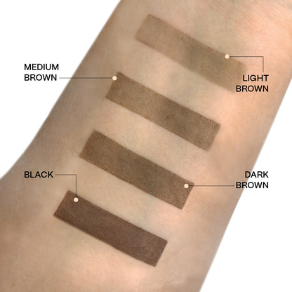 Hybridinesteväri kulmille ja ripsille – ravitseva värjäyspakkaus, 2x7ml