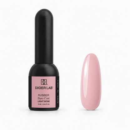 Geelilakka, Rubber base coat, Light Rose, 10ml