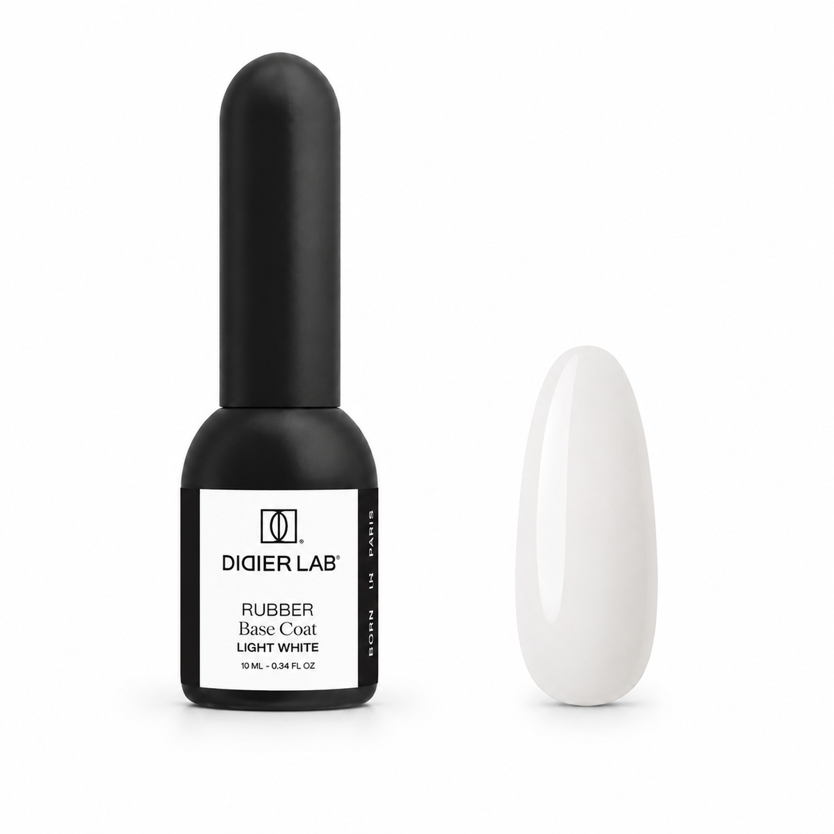 Geelilakka, Rubber base coat, Light white, 10ml