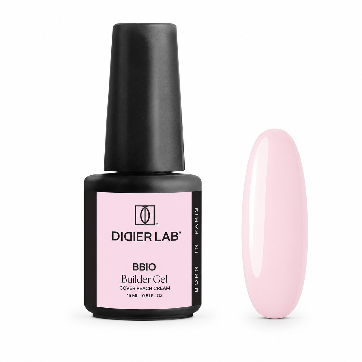 Rakennegeeli BBIO Didier Lab Cover Peach Cream 15ml