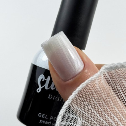 Geelilakka, Pearl white, Studios Didier, 8ml
