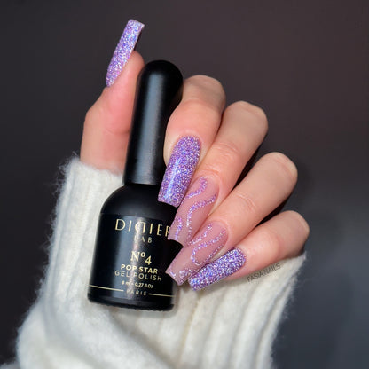 Geelilakka POP Star No4, hema & tpo vapaa Didier Lab, 8ml