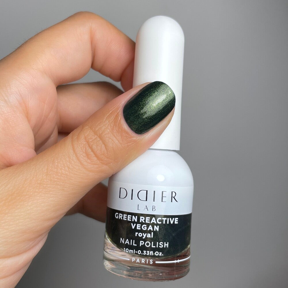Vegaaninen kynsilakka Green reactive Didier Lab royal 10ml