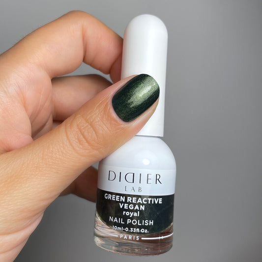 Vegaaninen kynsilakka Green reactive Didier Lab royal 10ml