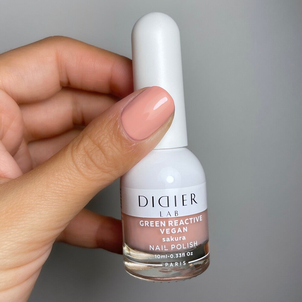 Vegaaninen kynsilakka Green reactive Didier Lab sakura 10ml