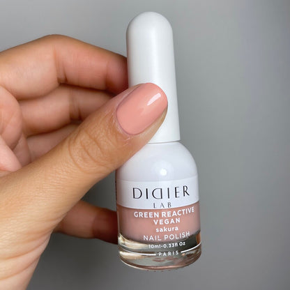 Vegaaninen kynsilakka Green reactive Didier Lab sakura 10ml