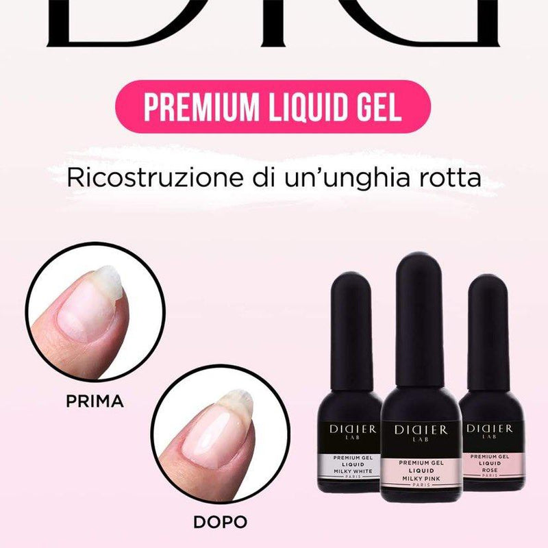 Manikyyrisetti nestemäinen geeli Pink Glass