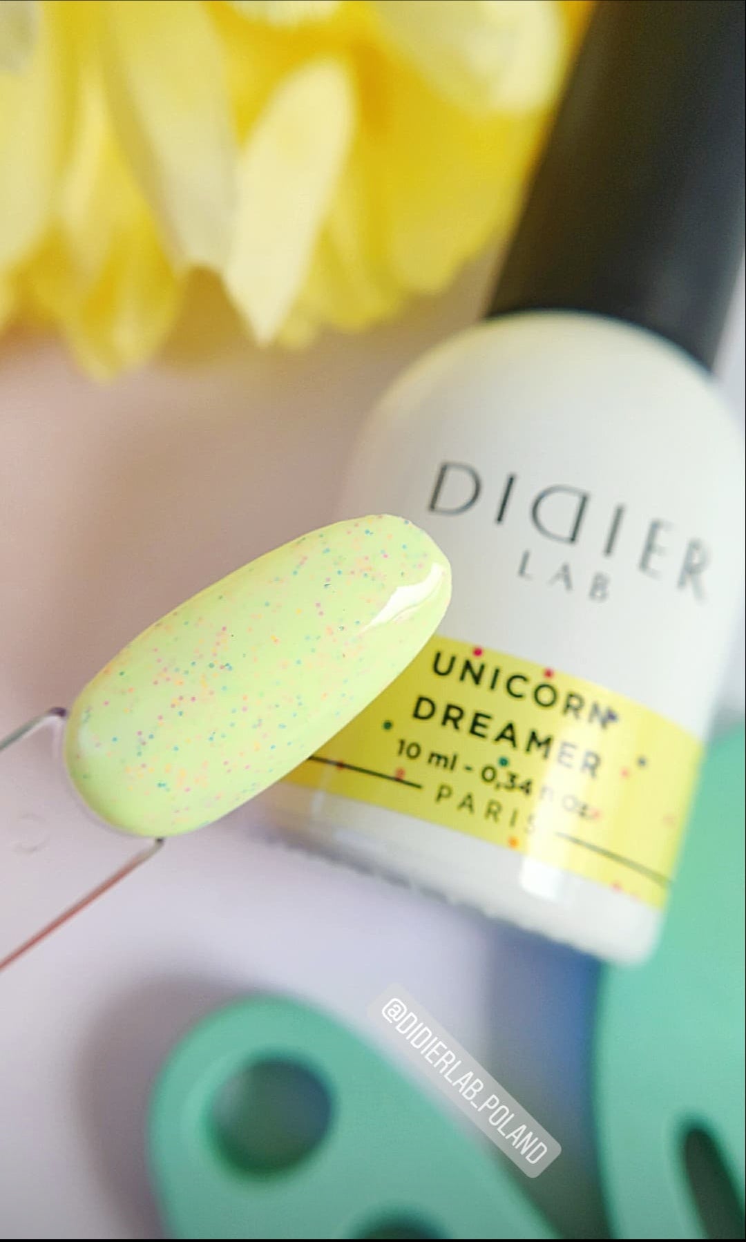 Geelilakka, Unicorn Dreamer, HEMA & TPO vapaa Didier Lab, 10 ml