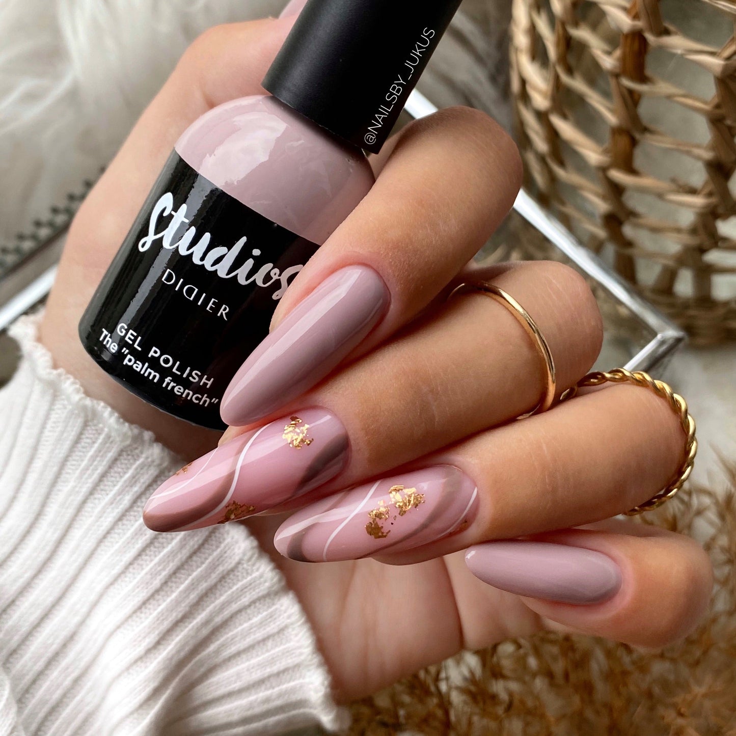 Geelilakka, The "palm french", HEMA & TPO VAPAA Studios Didier, 8ml