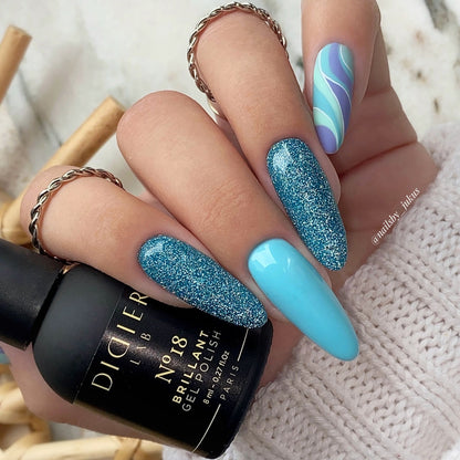 Geelilakka Brillant No18 hema & tpo vapaa Didier Lab 8ml