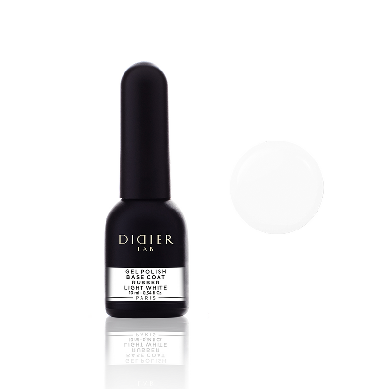 Geelialuslakka Rubber Light white HEMA & TPO vapaa Didier Lab 10ml