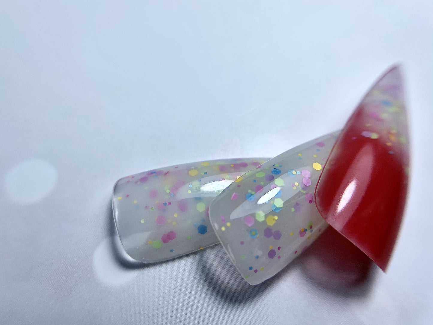 Geelilakka, Confetti Pale, HEMA & TPO vapaa Didier Lab, 10ml