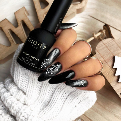 Geelilakka Liquid Metal hopea tpo vapaa Didier Lab 10ml