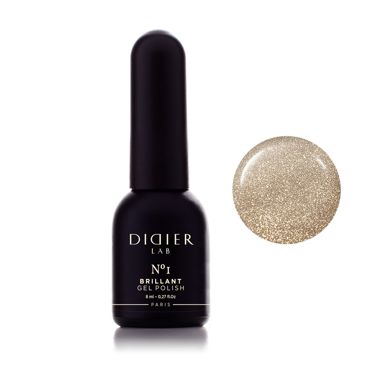 Geelilakka, Brillant, No1, Didier Lab, 8ml