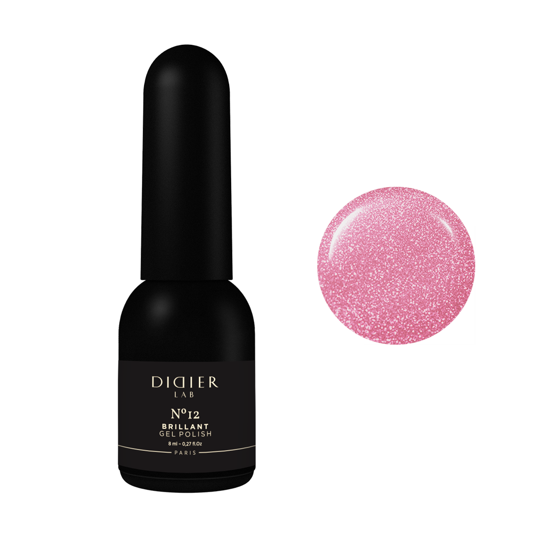Geelilakka Brillant No12 hema & tpo vapaa Didier Lab 8ml