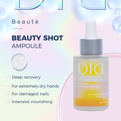 Kynsiöljy, Hoitava ampulli käsille ja kynsille, Didier Lab BEAUTE, 30ml