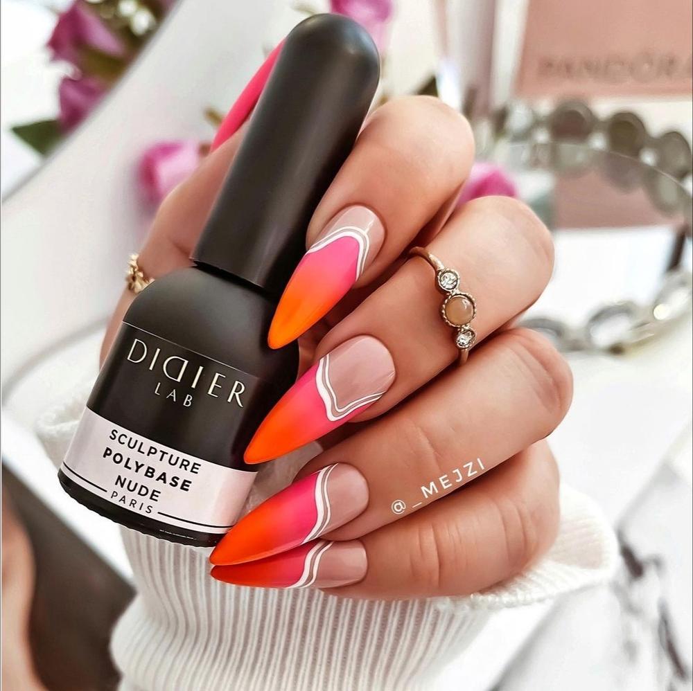 Geelilakka Polybase, Nude, hema & tpo free, Didier Lab, 10ml