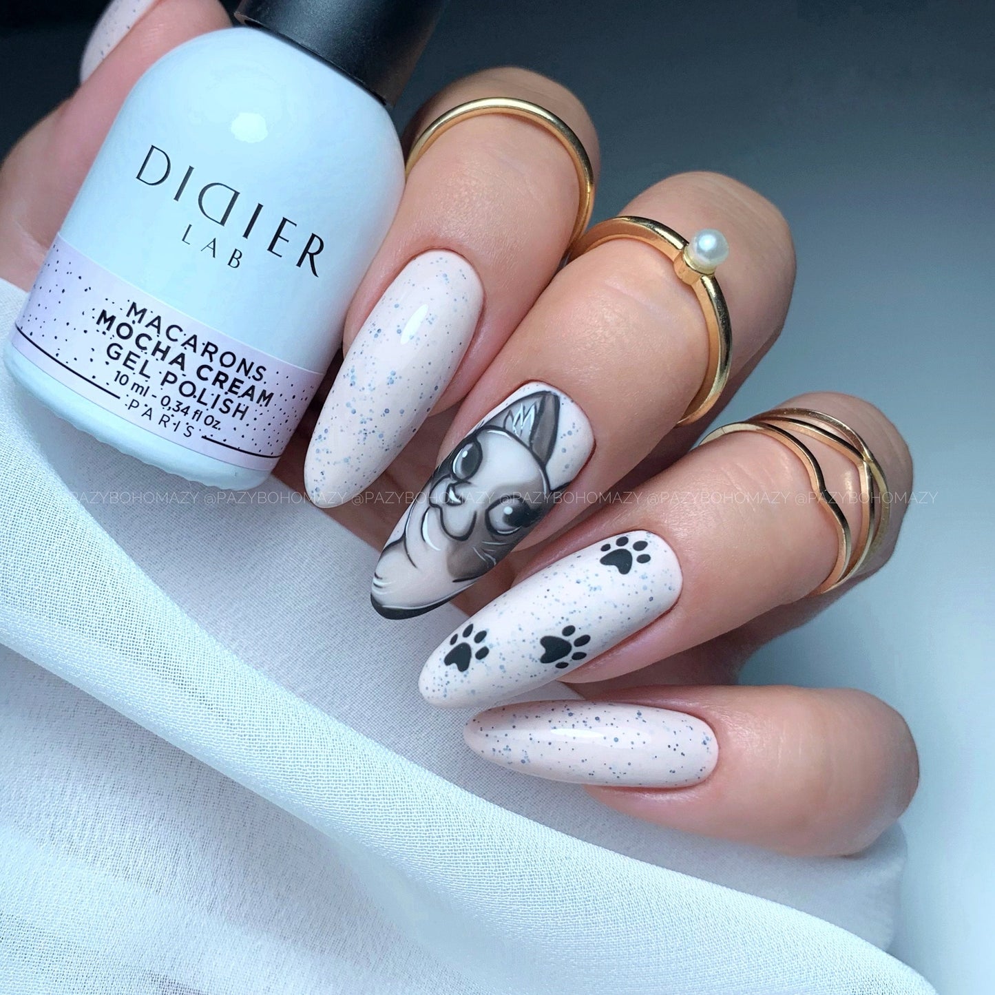 Geelilakka, Macarons, Mocha Cream HEMA & TPO VAPAA Didier Lab, 10ml