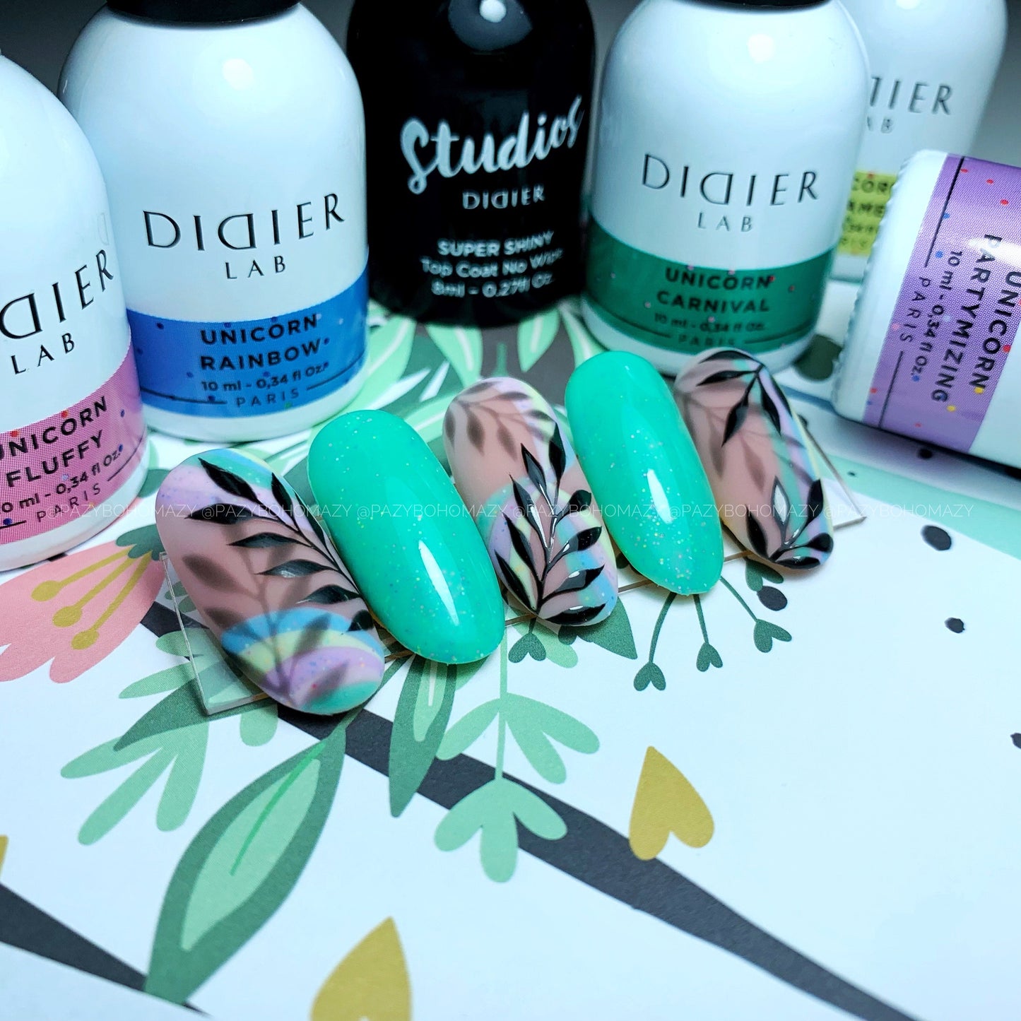 Geelilakka, Unicorn Carnival, Didier Lab, hema & tpo free, 10 ml