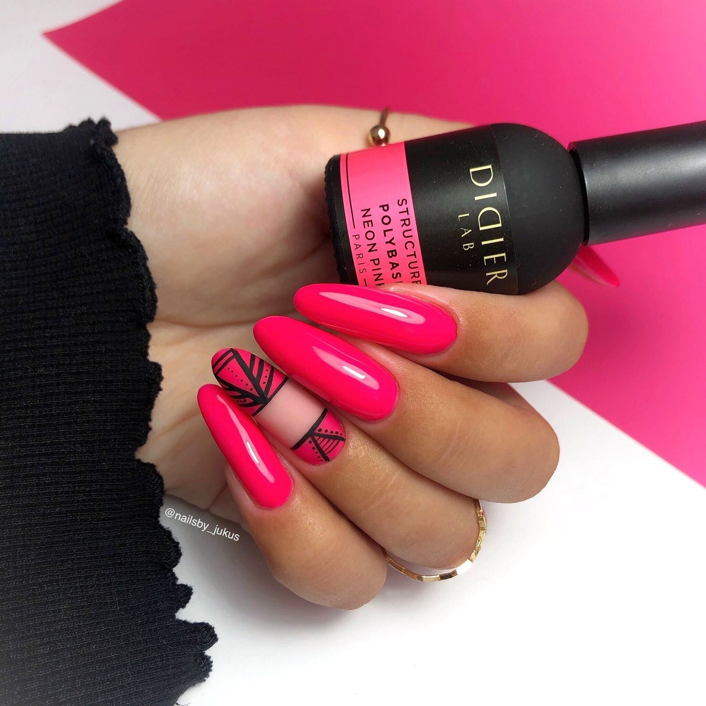 Geelilakka Polybase, hema & tpo vapaa Didier Lab, 10ml