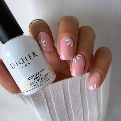 Geelilakka, Confetti Pale, HEMA & TPO vapaa Didier Lab, 10ml