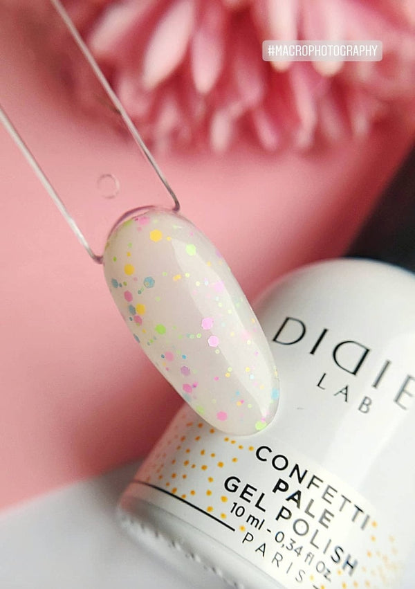 Geelilakka, Confetti Pale, Didier Lab, 10ml