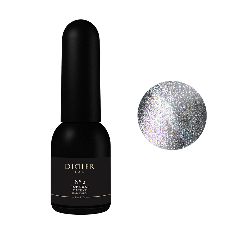 Geelipäällyslakka top coat no wipe CatEye, No2 Didier Lab, 10ml