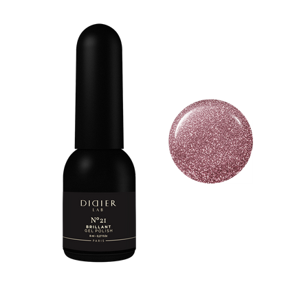 Geelilakka Brillant No21 hema & tpo vapaa Didier Lab 8ml