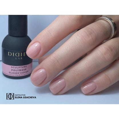 Geelilakka Polybase, Glossy cover, hema & tpo vapaa Didier Lab, 10ml