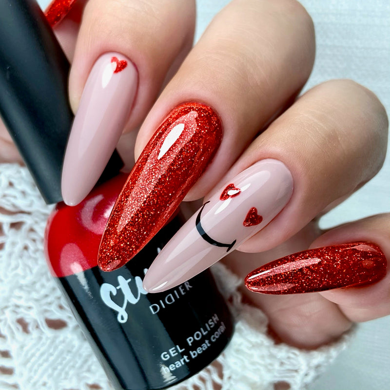 Geelilakka, Heart Beat Coral Studios Didier, hema & tpo free, 8ml
