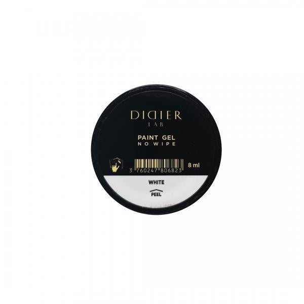 No wipe paint gel, Valkoinen, hema & tpo free, Didier lab, 8ml