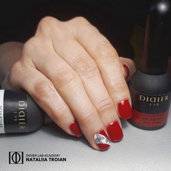 Geelilakka Polybase, hema & tpo vapaa Didier Lab, 10ml