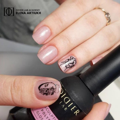 Geelilakka Polybase, hema & tpo vapaa Didier Lab, 10ml