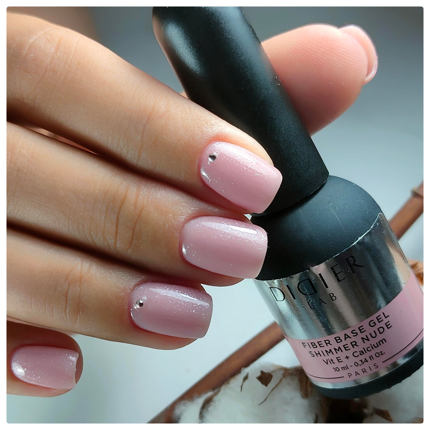 Geelilaluslakka kuitu, Shimmer Nude, Didier Lab, 10ml